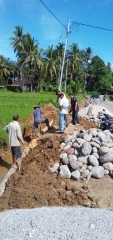 Perbaikan Pipa Transmisi DN200 di Ampu, Lubuk Basung